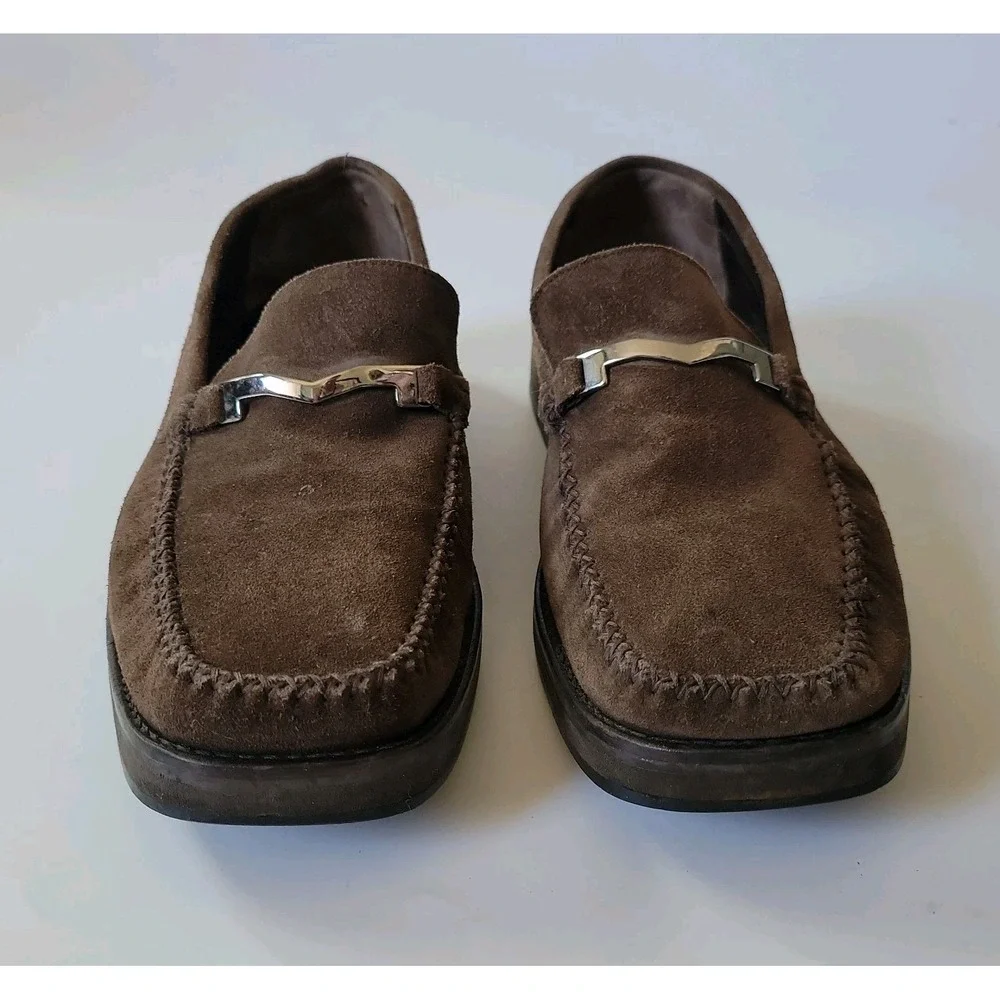 Bruno Magli features leather